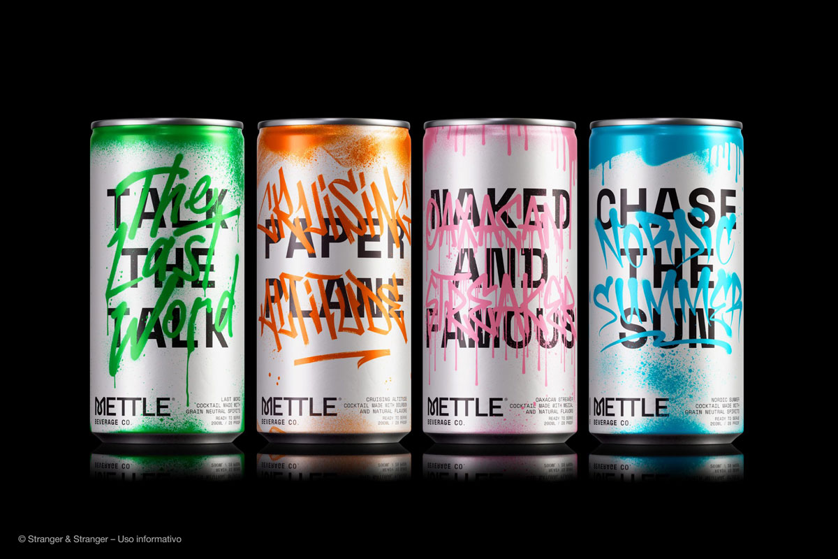 Latas de diseño de packaging