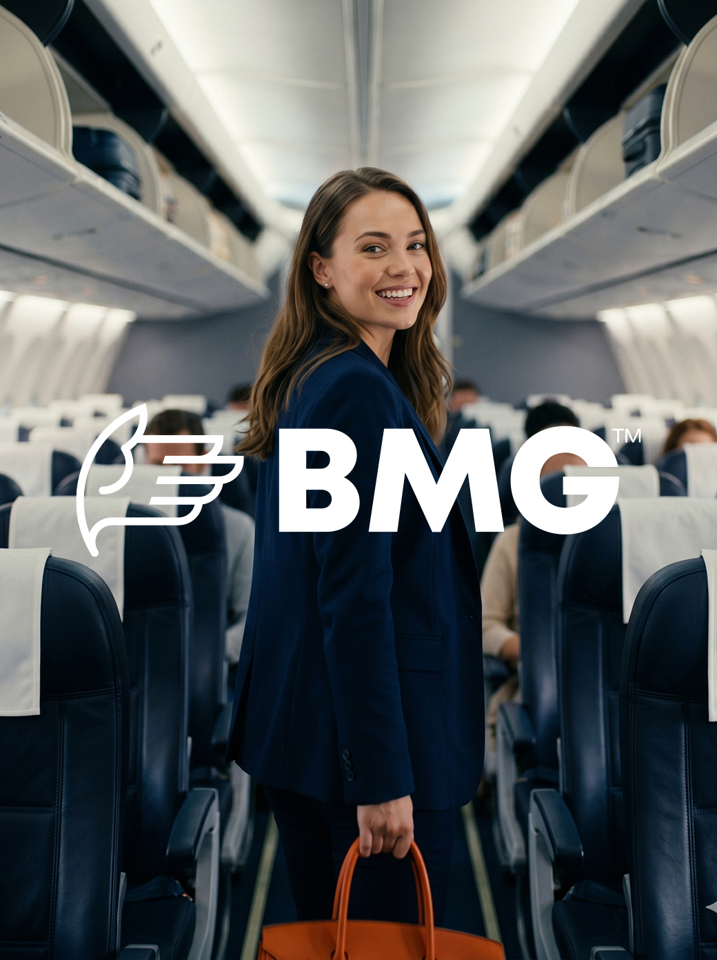 BMG — Diseño de logotipo para consultora de aviación