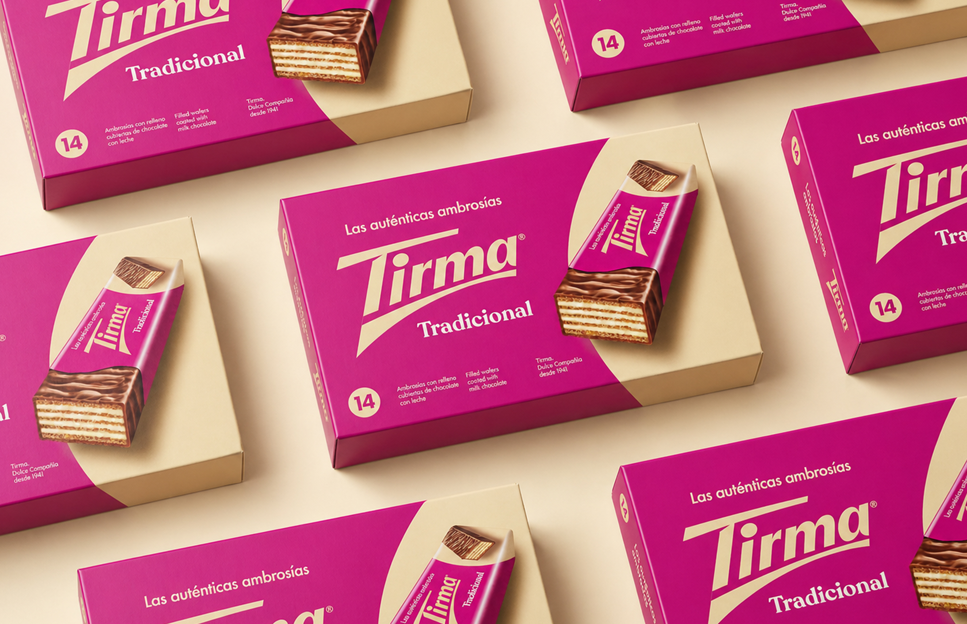Tirma — rebranding y packaging para marca de alimentación
