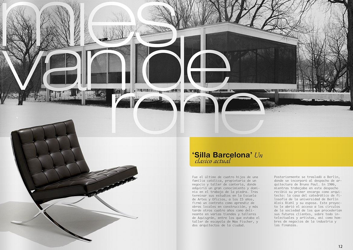 Diseño editorial en Madrid.