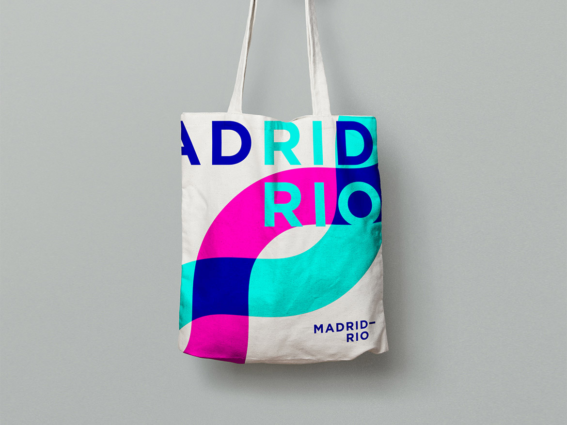 Diseño de imagen corporativa MADRID-RIO.